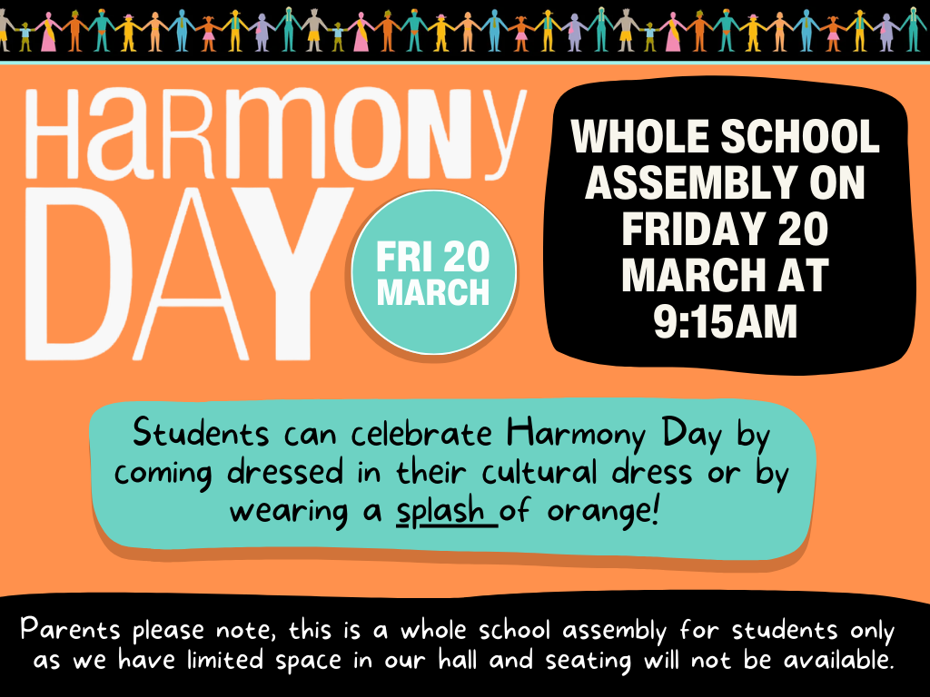 Harmony Day Assembly